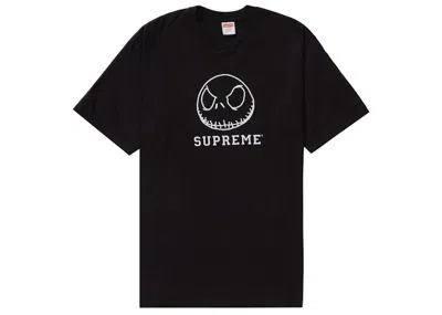 Pre-owned Supreme Men's  Skeleton Tee Shirt (fw23) In Black