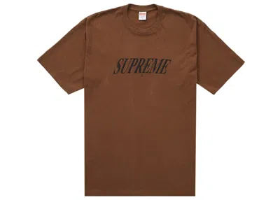 Pre-owned Supreme Men's  Slap Shot Tee Shirt In Brown