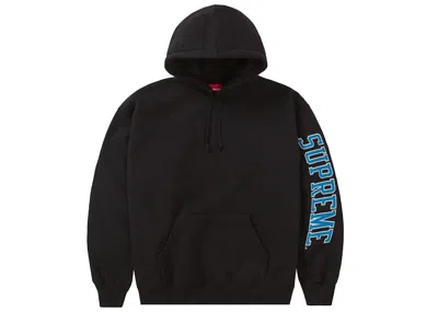 Pre-owned Supreme Men's  Sleeve Arc Hooded Sweatshirt (fw23) In Black
