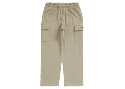 Pre-owned Supreme Men's  Small Box Cargo Sweatpant In Taupe In Brown