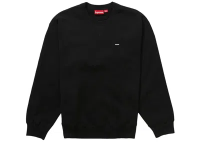 Pre-owned Supreme Men's  Small Box Crewneck Sweatshirt (fw23) In Black