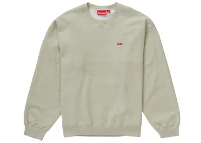 Pre-owned Supreme Men's  Small Box Crewneck Sweatshirt (fw23) In Heather Mint