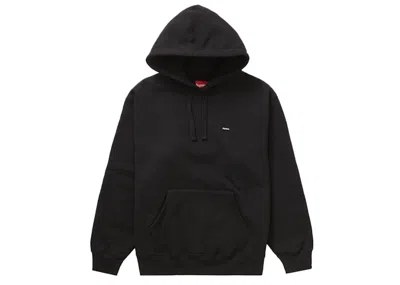 Pre-owned Supreme Men's  Small Box Drawcord Hooded Sweatshirt In Black