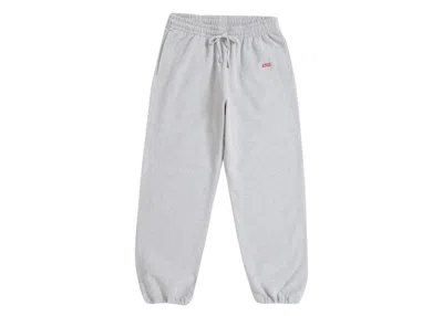 Pre-owned Supreme Men's  Small Box Drawcord Sweatpant (fw24) In Ash Grey