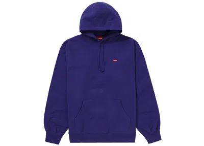 Pre-owned Supreme Men's  Small Box Hooded Sweatshirt (fw21) In Dark Royal