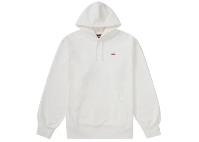 Pre-owned Supreme Men's  Small Box Hooded Sweatshirt (fw21) In White