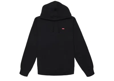 Pre-owned Supreme Men's  Small Box Hooded Sweatshirt In Black