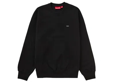 Pre-owned Supreme Men's  Small Box Raglan Crewneck Sweatshirt In Black