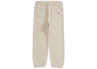 Pre-owned Supreme Men's  Small Box Sweatpant (ss22) In Natural In Brown