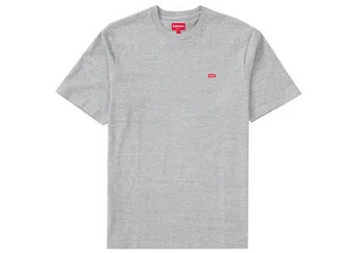 Pre-owned Supreme Men's  Small Box Tee Shirt (fw20) In Heather Grey In Gray
