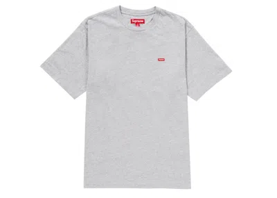 Pre-owned Supreme Men's  Small Box Tee Shirt (fw24) In Heather Grey In Gray