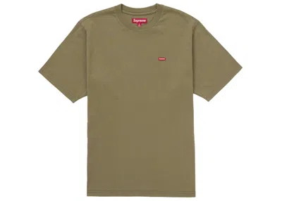 Pre-owned Supreme Men's  Small Box Tee Shirt (fw25) In Green