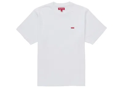 Pre-owned Supreme Men's  Small Box Tee Shirt (fw25) In White