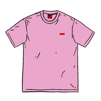 Pre-owned Supreme Men's  Small Box Tee Shirt (ss20) In Lilac In Purple