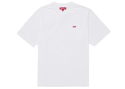 Pre-owned Supreme Men's  Small Box Tee Shirt (ss25) In White