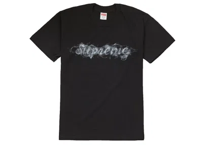 Pre-owned Supreme Men's  Smoke Tee Shirt In Black