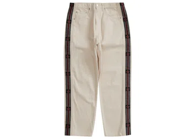 Pre-owned Supreme Men's  Snapoff Baggy Jean In Natural