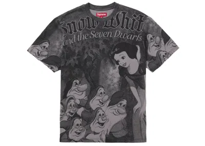 Pre-owned Supreme Men's  Snow White Short Sleeve Top In Grey
