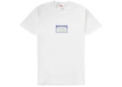 Pre-owned Supreme Men's  Social Tee Shirt In White