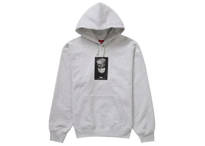 Pre-owned Supreme Men's  Soup Can Hooded Sweatshirt Ash Heather In Ash Grey