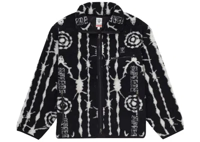 Pre-owned Supreme Men's  South2 West8 Fleece Jacket In Black