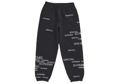 Pre-owned Supreme Men's  Special Sweatpant In Black
