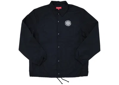 Pre-owned Supreme Men's  Spitfire Coaches Jacket In Black