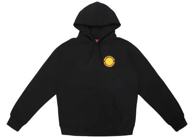 Pre-owned Supreme Men's  Spitfire Hooded Sweatshirt In Black
