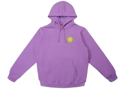 Pre-owned Supreme Men's  Spitfire Hooded Sweatshirt In Light Purple