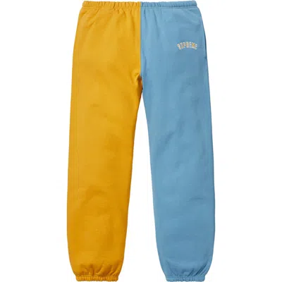 Pre-owned Supreme Men's  Split Sweatpant In Mustard