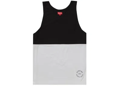 Pre-owned Supreme Men's  Split Tank Top In Black