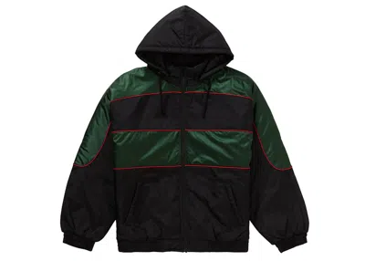 Pre-owned Supreme Men's  Sports Piping Puffy Jacket In Black