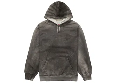 Pre-owned Supreme Men's  Spray Hooded Sweatshirt In White
