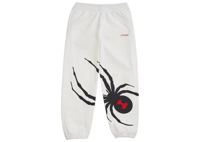 Pre-owned Supreme Men's  Spyder Sweatpant In White