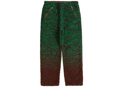 Pre-owned Supreme Men's  Spyder Web Polar Fleece Pant In Brown
