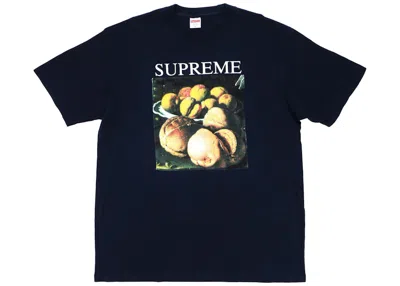 Pre-owned Supreme Men's  Still Life Tee Shirt In Navy Blue
