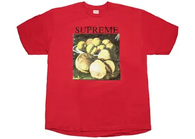 Pre-owned Supreme Men's  Still Life Tee Shirt In Red