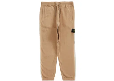 Pre-owned Supreme Men's  Stone Island Stripe Sweatpant In Tan