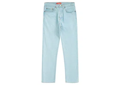 Pre-owned Supreme Men's  Stone Washed Slim Jean (ss20) In Stone Washed Indigo