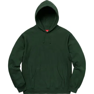 Pre-owned Supreme Men's  Studded Hooded Sweatshirt In Dark Green