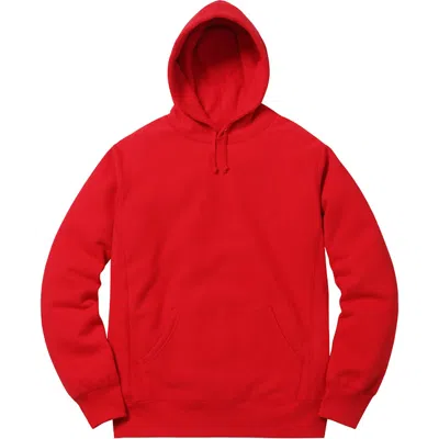 Pre-owned Supreme Men's  Studded Hooded Sweatshirt In Red