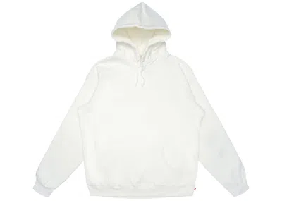 Pre-owned Supreme Men's  Studded Hooded Sweatshirt In White