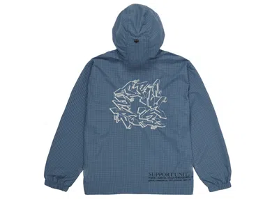 Pre-owned Supreme Men's  Support Unit Nylon Ripstop Jacket In Teal