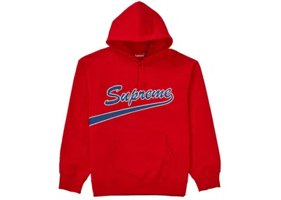 Pre-owned Supreme Men's  Tail Hooded Sweatshirt In Red
