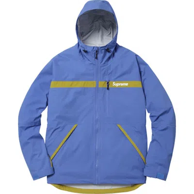 Pre-owned Supreme Men's  Taped Seam Jacket (ss17) In Light Blue