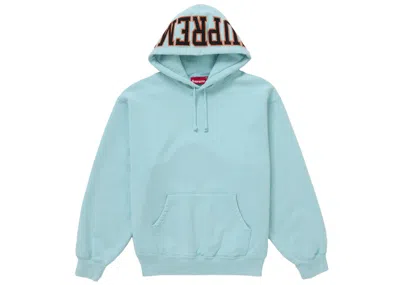 Pre-owned Supreme Men's  Team 94 Hooded Sweatshirt In Aqua