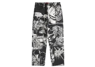 Pre-owned Supreme Men's  The Crow Regular Jean In White