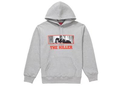Pre-owned Supreme Men's  The Killer Hooded Sweatshirt In Heather Grey In Gray