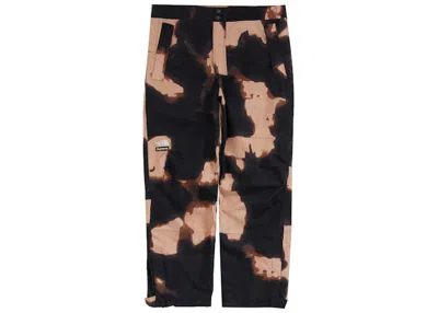 Pre-owned Supreme Men's  The North Face Bleached Denim Print Mountain Pant In Black