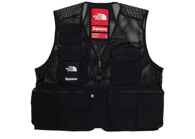 Pre-owned Supreme Men's  The North Face Cargo Vest In Black